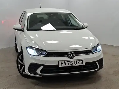 Used VW Polo Match 95 HP (69 kW) 2025 White Hatchback