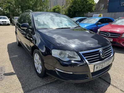 Used VW Passat SE 140 HP (102 kW) 2007 Black Estate
