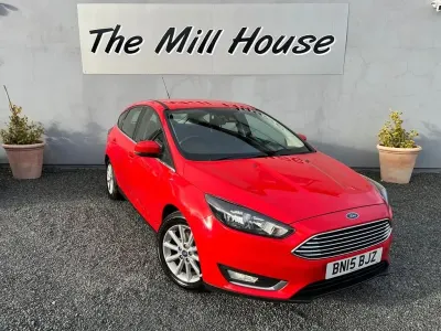 Usado Ford Focus Titanium 2015 Vermelho Citadino