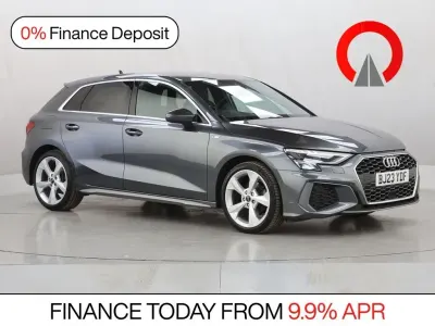 Used Audi A3 Sportback S-Line 150 HP (110 kW) 2023 Grey Hatchback