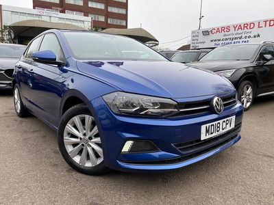 Used VW Polo SE 2018 Blue Hatchback