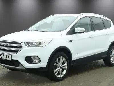 Used Ford Kuga Titanium 182 HP (133 kW) 2017 White SUV