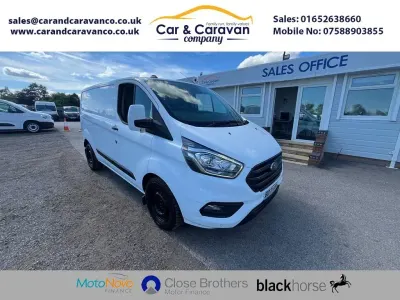 Used Ford Transit Custom Trend 130 HP (95 kW) 2021 White Van