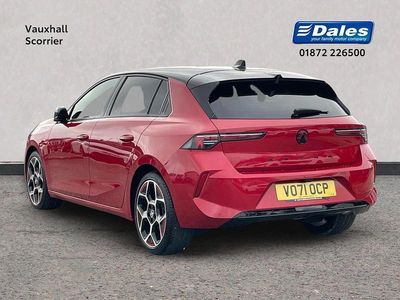 Used Vauxhall Astra GS Line 128 HP (94 kW) 2022 Red Hatchback