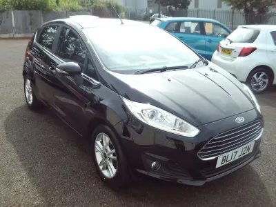 Used Ford Fiesta Zetec 2017 Black Hatchback