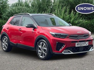 Used Kia Stonic GT-Line S 117 HP (86 kW) 2022 Red SUV