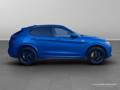 Used Alfa Romeo Stelvio Quadrifoglio 503 HP (369 kW) 2021 Blue SUV