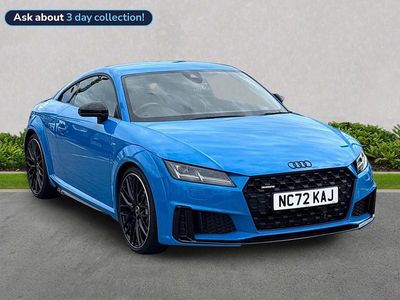 Begagnad Audi TT Black Edition 245 HK (180 kW) 2022 Blå Sportkupé
