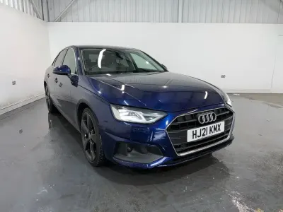 Used Audi A4 Comfort 136 HP (100 kW) 2021 Blue Sedan