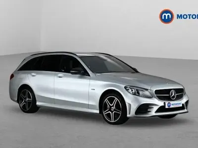 Used Mercedes C300 AMG line 320 HP (235 kW) 2021 Silver Estate