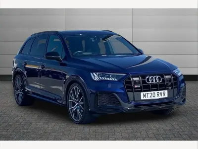 Used Audi SQ7 Comfort 435 HP (319 kW) 2020 Blue SUV