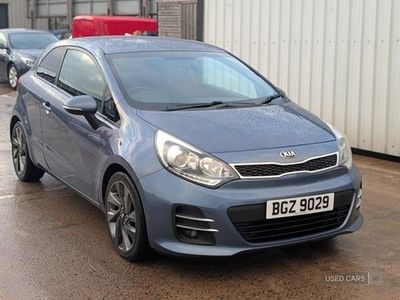 Used Kia Rio 84 HP (61 kW) 2016 Blue Hatchback