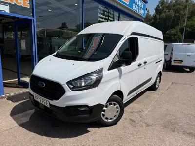 Used Ford Transit Custom 105 HP (77 kW) 2022 White Van