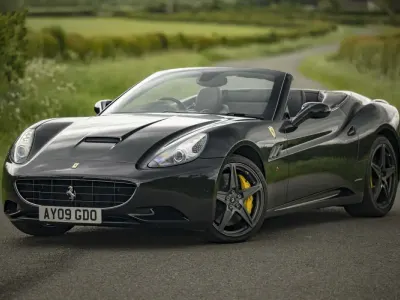 Used Ferrari California 490 HP (360 kW) 2009 Black Cabriolet