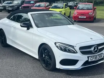 Used Mercedes C200 AMG line 184 HP (135 kW) 2018 Cabriolet