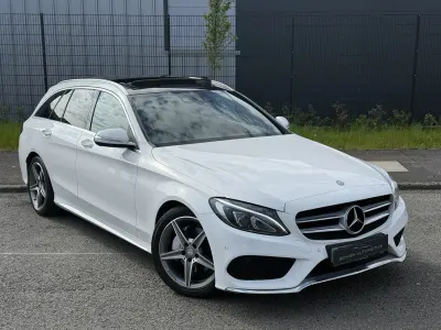 Usado Mercedes C220 AMG line 2015 Branco Carrinha