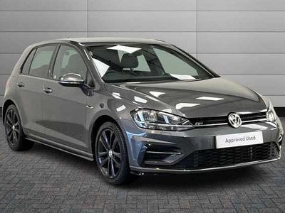 Used VW Golf VII R-line 150 HP (110 kW) 2019 Indium grey Hatchback