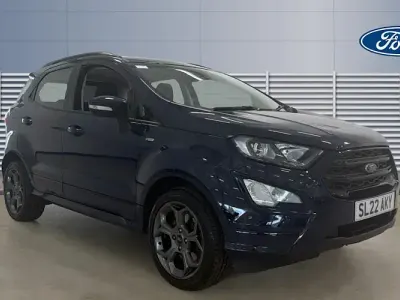 Used Ford Ecosport ST-Line 125 HP (91 kW) 2022 Blue SUV