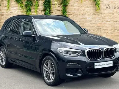 Used BMW X3 M Sport 184 HP (135 kW) 2020 Black SUV