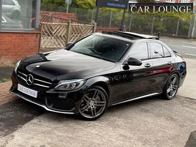 Used Mercedes C300 AMG Line Premium 2015 Black Sedan