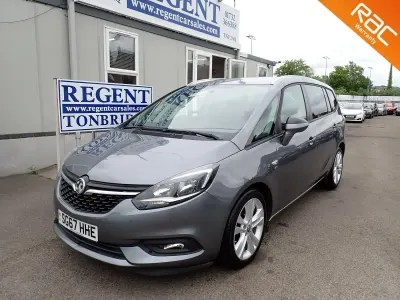 Used Vauxhall Zafira Tourer SRi 140 HP (102 kW) 2017 Grey MPV
