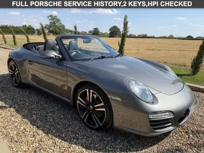 Used Porsche 911S 385 HP (283 kW) 2010 Grey Cabriolet