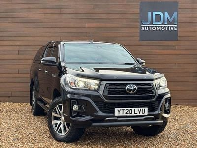 Black Used 2020 Toyota HiLux Luxury Pickup | £26,995 (Expensive)