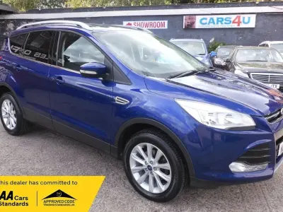 Used Ford Kuga Titanium 150 HP (110 kW) 2016 Blue SUV