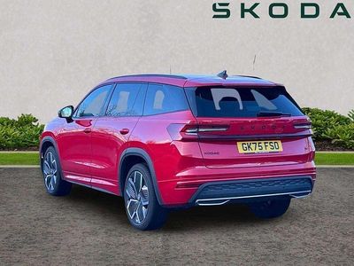 Used Skoda Kodiaq SportLine 200 HP (147 kW) 2025 Red SUV