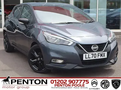 Used Nissan Micra N-TEC 100 HP (73 kW) 2020 Grey Hatchback