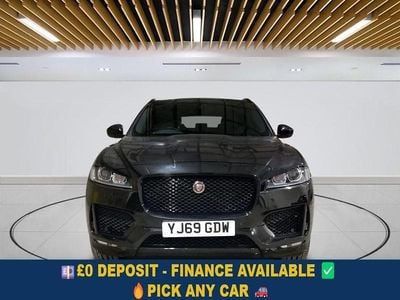 Black Used 2020 Jaguar F-Pace Chequered Flag SUV | £16,899 (Good price)