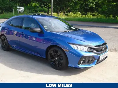 Used Honda Civic Sport 126 HP (92 kW) 2018 Blue Hatchback