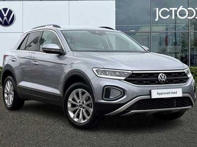 Silver Used 2024 VW T-Roc Match SUV | £23,579 (Fair price)