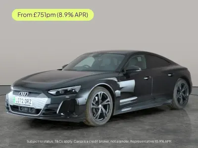 Begagnad Audi e-tron GT quattro Advanced 389 kW (530 HK) 2022 Svart Sedan
