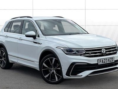 Used VW Tiguan R-line 150 HP (110 kW) 2023 White SUV