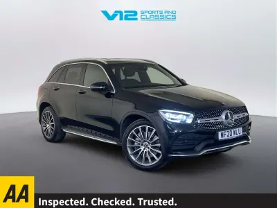 Used Mercedes GLC300 AMG line 245 HP (180 kW) 2020 Black SUV