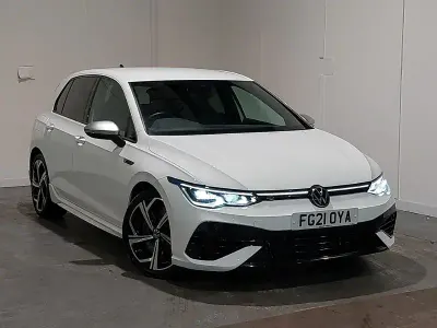 Used VW Golf VIII R 320 HP (235 kW) 2021 White Hatchback