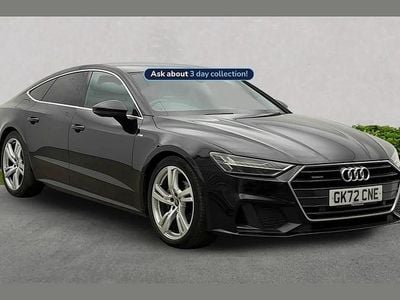 Black Used 2022 Audi A7 S-Line Hatchback | £29,372 (Good price)
