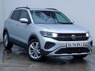 Silver Used 2024 VW T-Cross Match SUV | £20,998 (Fair price)