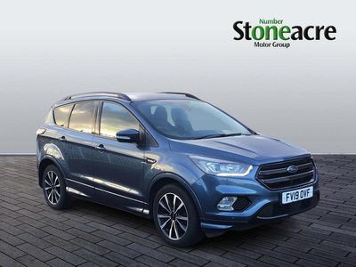Blue Used 2019 Ford Kuga ST-Line SUV | £11,095 (Fair price)