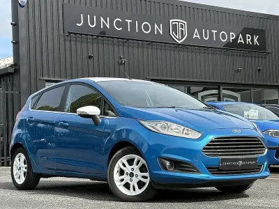 Used Ford Fiesta Zetec 2016 Blue Hatchback