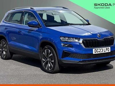 Used Skoda Karoq SE L 150 HP (110 kW) 2023 Energy blue SUV