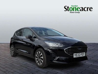 Used Ford Fiesta Titanium 99 HP (72 kW) 2022 Black Hatchback