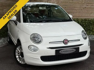 Used Fiat 500 Pop Star 69 HP (50 kW) 2017 White Hatchback