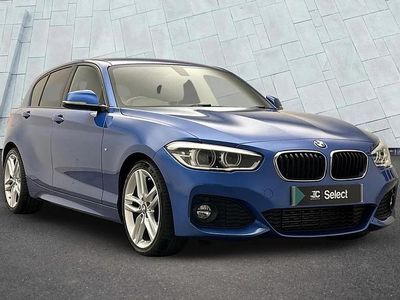 Used BMW 116 M Sport 113 HP (83 kW) 2017 Blue Hatchback