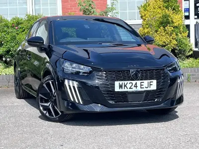 Used Peugeot 208 GT 99 HP (72 kW) 2024 Black Hatchback