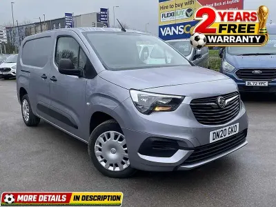 Used Vauxhall Combo Sportive 100 HP (73 kW) 2020 Grey MPV