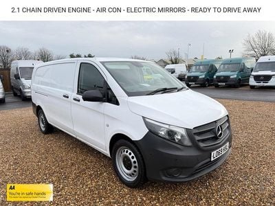 Used Mercedes Vito 136 HP (100 kW) 2020 White Van