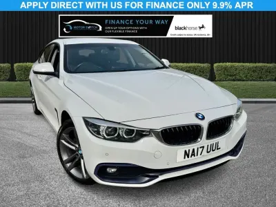 Used BMW 420 Sport Line 190 HP (139 kW) 2017 White Coupe