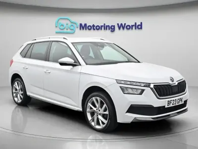 Used Skoda Kamiq SE L Executive 150 HP (110 kW) 2023 White SUV